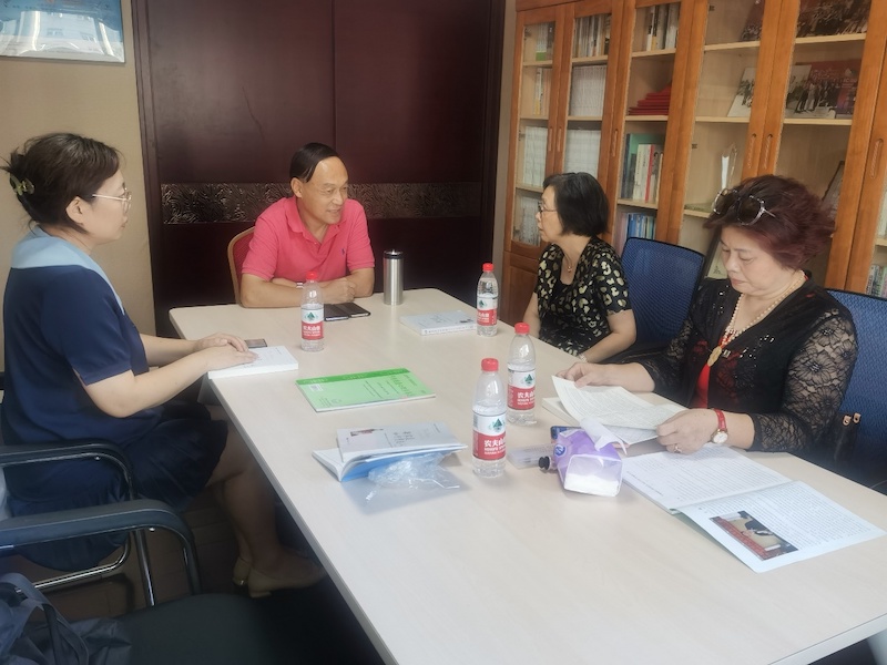 促进婚姻家庭幸福，共创和谐幸福社会 ——杭州市婚姻家庭协会会长一行来中心走访